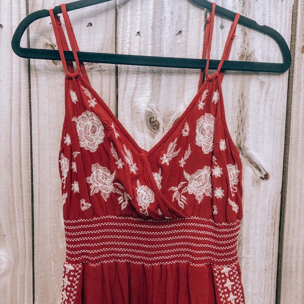 Orange American Eagle Jumpsuit